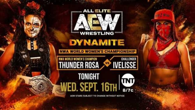 Thunder Rosa Vs. Ivelisse AEW DYNAMITE Match Reportedly Escalated Into A Shoot Fight