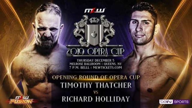 Timothy Thatcher Will Take On Richard Holliday At The 2019 OPERA CUP Tournament