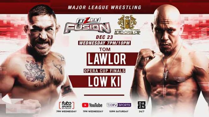 Tom Lawlor And Low Ki Will Battle To Determine The 2020 Opera Cup Tournament Winner On Tonight's MLW Episode