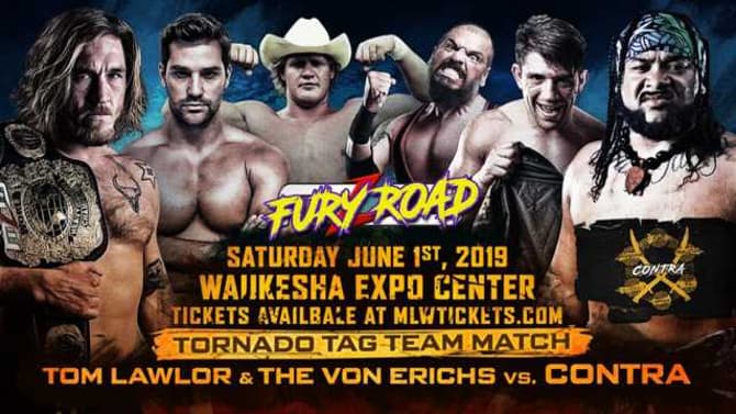 Tom Lawlor Set To Team With Ross & Marshall Von Erich To Take On The CONTRA Unit During The FURY ROAD Tapings