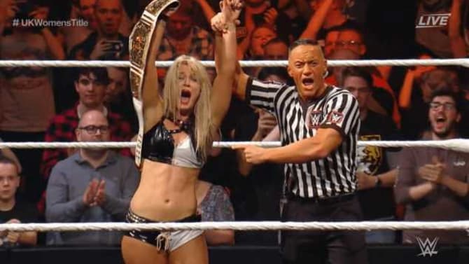 Toni Storm Defeats Rhea Ripley To Become The New NXT UK Women's Champion At TAKEOVER: BLACKPOOL