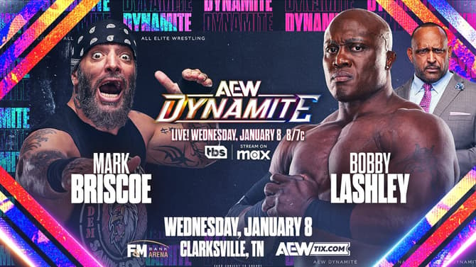 Tony Khan Announces Bobby Lashley Vs. Mark Briscoe For This Wednesday's AEW DYNAMITE