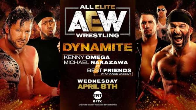 Trent & Chuck Taylor Of Best Friends Will Take On Kenny Omega And Michael Nakazawa On AEW DYNAMITE