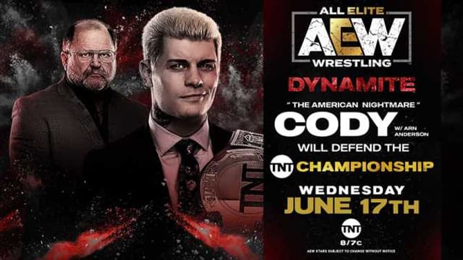 Two Big Championship Matches Will Headline Tonight's Episode Of AEW DYNAMITE