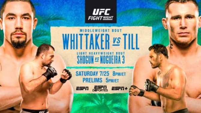 UFC FIGHT NIGHT: WHITTAKER VS. TILL Fails To Garner Over A Million Viewers Last Saturday