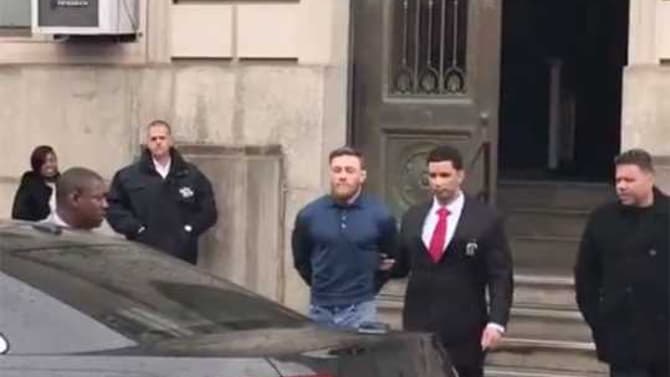 UFC Star Conor McGregor Now Officially In Police Custody After Thursday's Melee