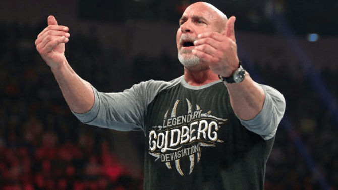 VIDEO: Bill Goldberg Fires Back At An Unruly Crowd Following His Universal Title Win At WWE FASTLANE