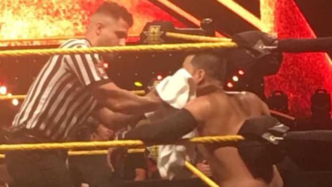 VIDEO: Hideo Itami Suffered A Nasty-Looking Broken Nose During His Match On NXT Last Night