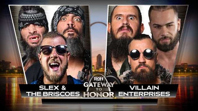 Villain Enterprises Will Take On The Briscoes And Slex At ROH's GATEWAY TO HONOR Event