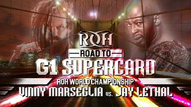 Vinny Marseglia Vs. Jay Lethal Set For The ROH World Heavyweight Championship On The ROAD TO G1 SUPERCARD