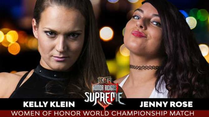 Women Of Honor World Champion Kelly Klein Is Set To Defend Her Title In A Street Fight Against Jenny Rose