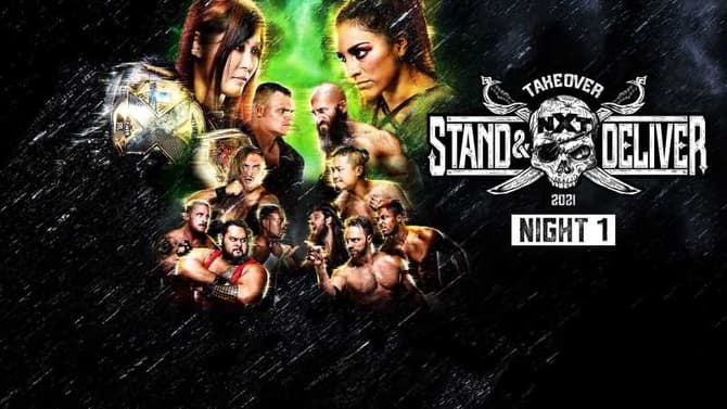 WWE NXT TAKEOVER: STAND AND DELIVER NIGHT 1 Full Match Results And Highlights