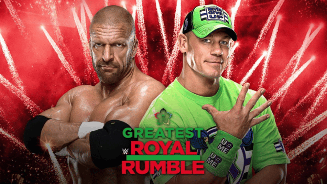 WWE Officially Announces John Cena Vs. Triple H And More For THE GREATEST ROYAL RUMBLE Event