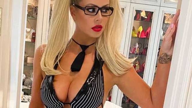 WWE Superstar Maryse Is A Sexy Schoolteacher In New Photoshoot For USA's MIZ & MRS.