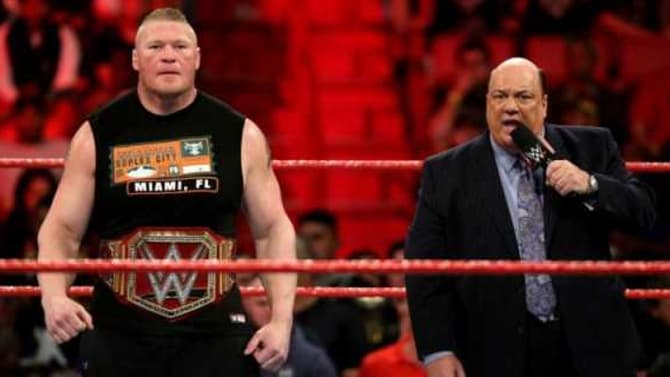 WWE Universal Champion Brock Lesnar Shows Up At UFC 226; Shoves New Champ Daniel Cormier