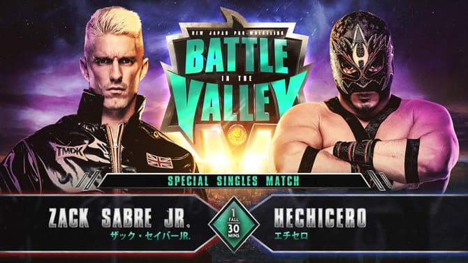 Zack Sabre Jr. vs. Hechicero Has Been Added To NJPW'S BATTLE IN THE VALLEY