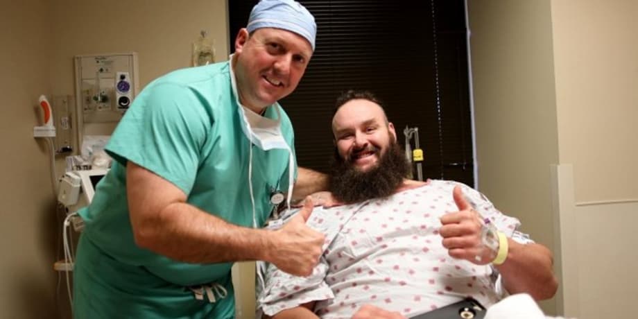 WWE Releases Graphic Photos From Braun Strowman's Elbow Surgery