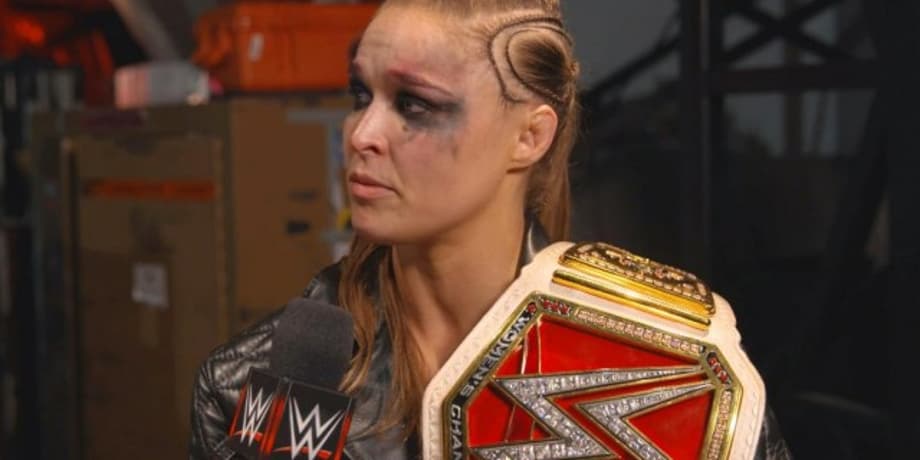 Go Behind The Scenes Of Ronda Rousey's First RAW Women's Championship Photoshoot