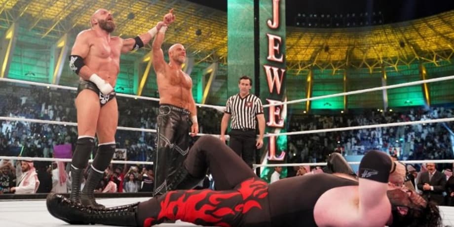 Triple H May Have Suffered A Torn Pectoral Muscle During His Match At The CROWN JEWEL PPV