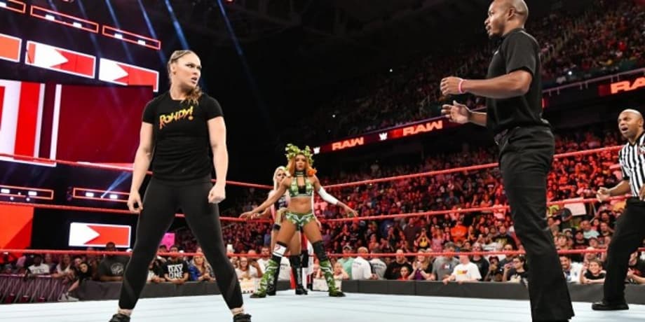 Ronda Rousey Kicked Off RAW By Taking Out Alexa Bliss' Male Security Team