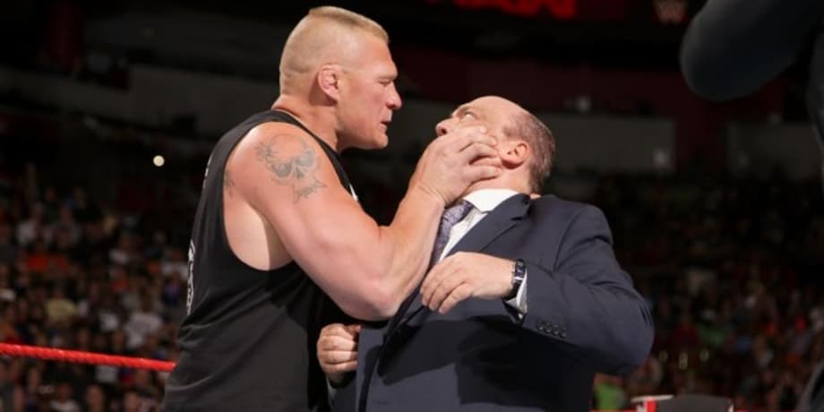 Brock Lesnar Snapped On RAW Last Night And Attacked Both Kurt Angle AND Paul Heyman