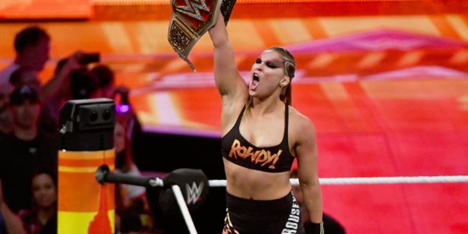 Ronda Rousey Scored The Win Over The Riott Squad At SUPER SHOW-DOWN With An Amazing Double Arm Bar