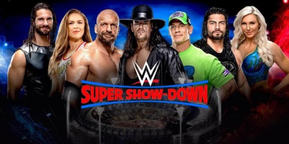 Here's A First Look At How The SUPER SHOW-DOWN Set Design Is Coming Together In Melbourne