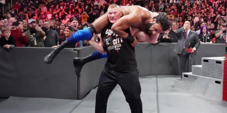Brock Lesnar Took Out Jinder Mahal And The Singh Brothers Just Days Before SURVIVOR SERIES