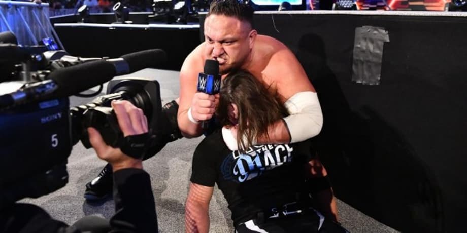 Samoa Joe Once Again Targeted AJ Styles On Last Night's SMACKDOWN LIVE And Made Things Personal