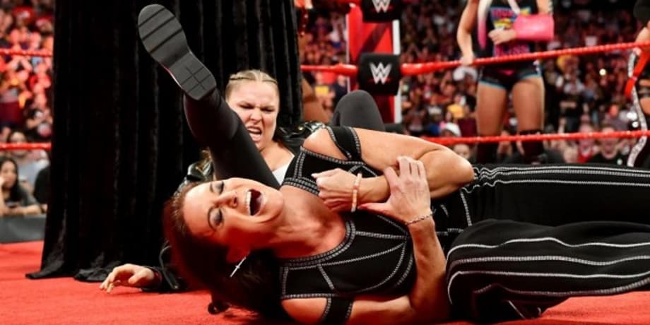 Ronda Rousey Celebrated Becoming RAW Women's Champion By Attacking Stephanie McMahon