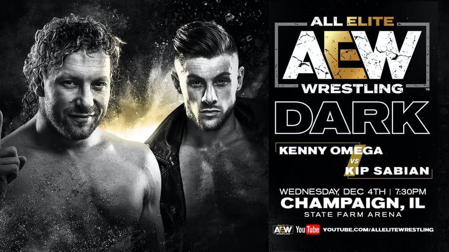 AEW DARK SPOILERS Of Results For December 10, 2019: Kenny Omega VS Kip Sabian And More