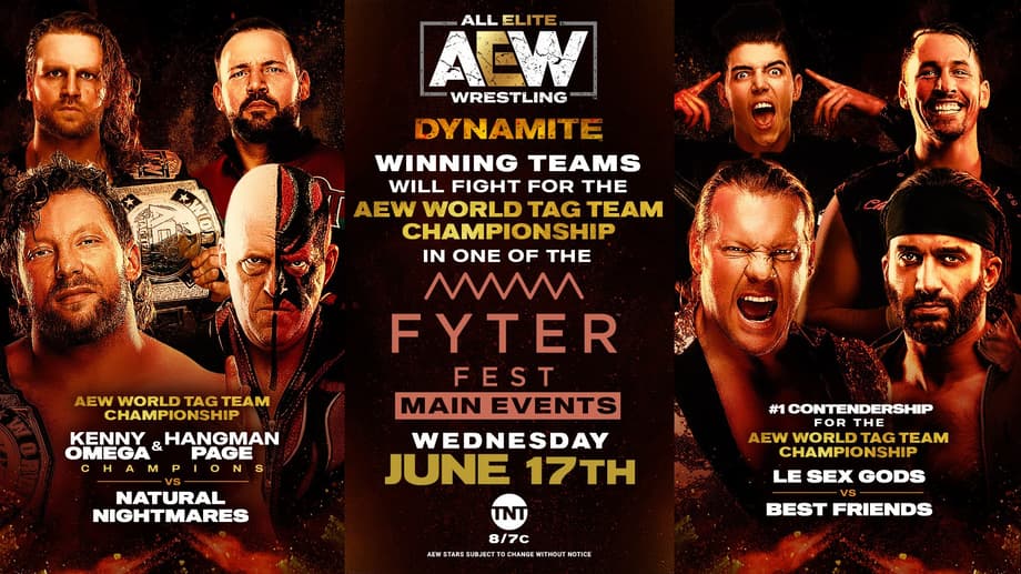 AEW Dynamite Results For June 17, 2020: World Tag Team Title Match, TNT Championship Match And More