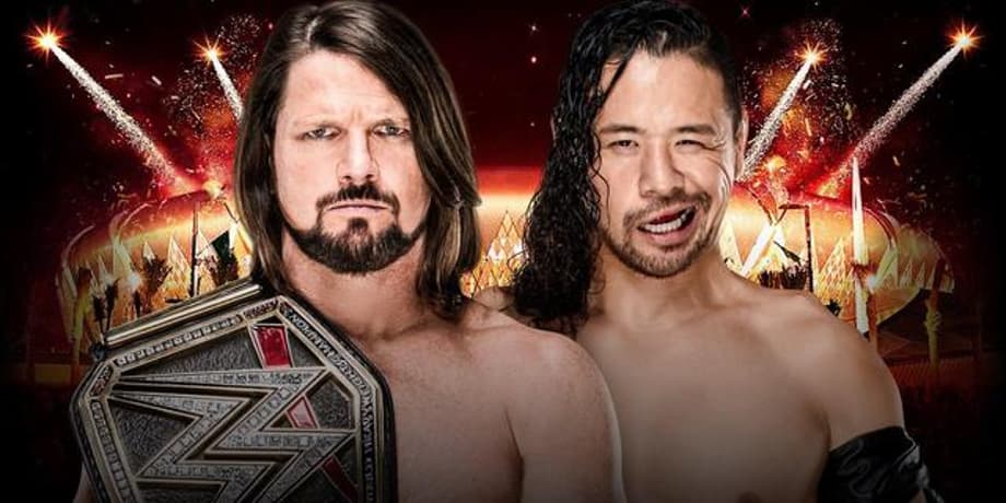 AJ Styles And Shinsuke Nakamura Will Have A WRESTLEMANIA Rematch At The GREATEST ROYAL RUMBLE