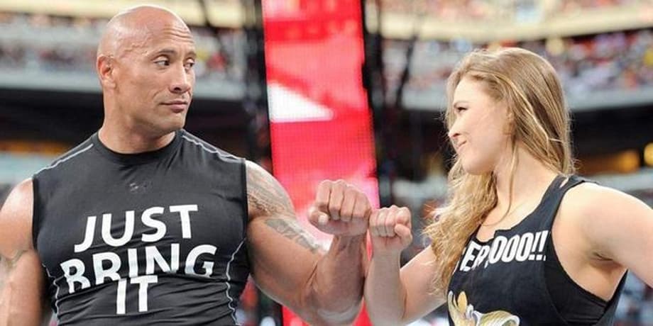The Rock Confirms That WWE Wanted Him To Team Up With Ronda Rousey At WRESTLEMANIA