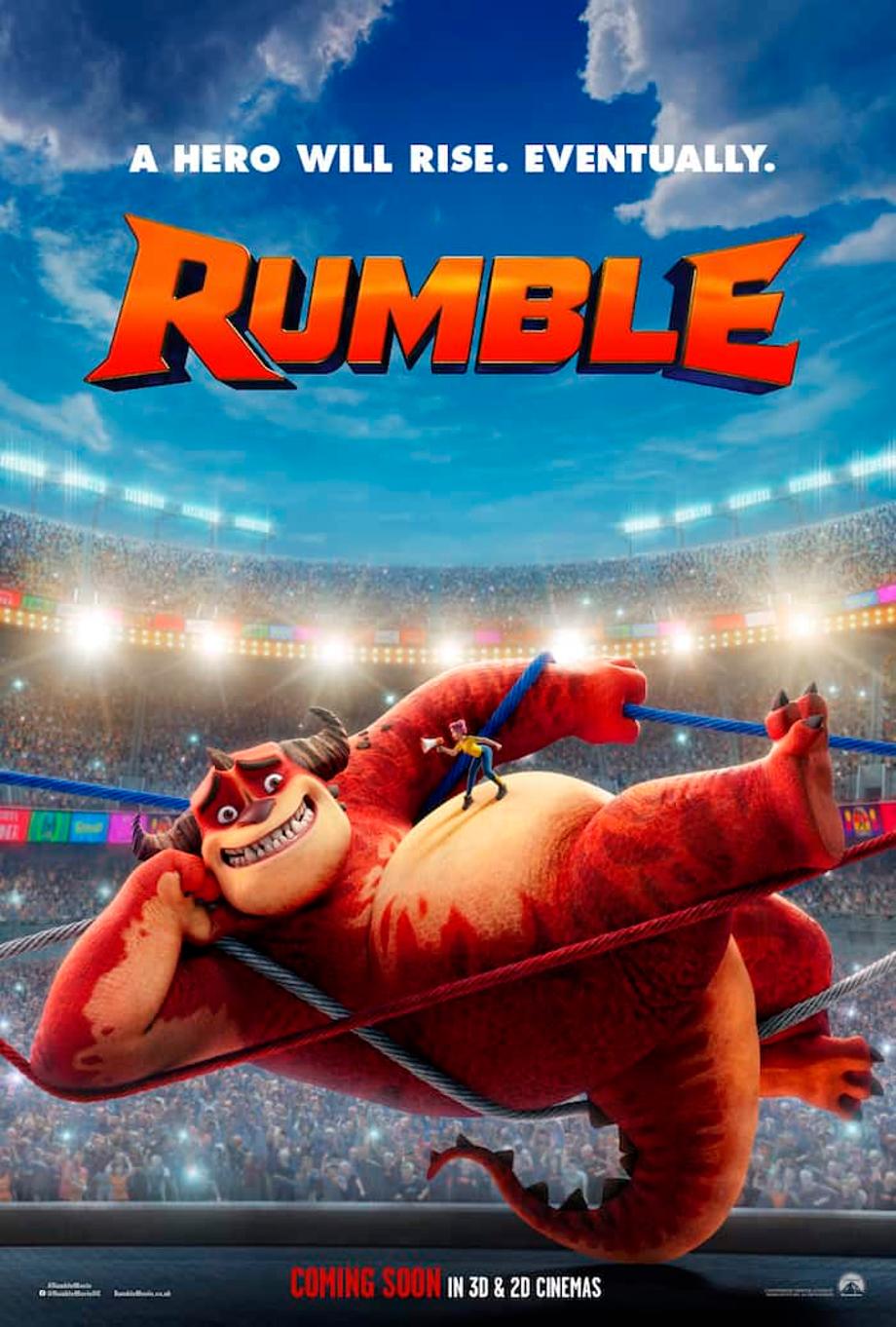 Image result for rumble poster