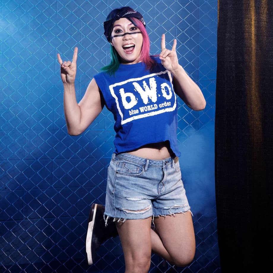 Asuka as The Blue World Order