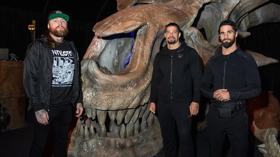 Looks like this dragon didn't stand a chance against the combined might of Black, Reigns and Rollins.