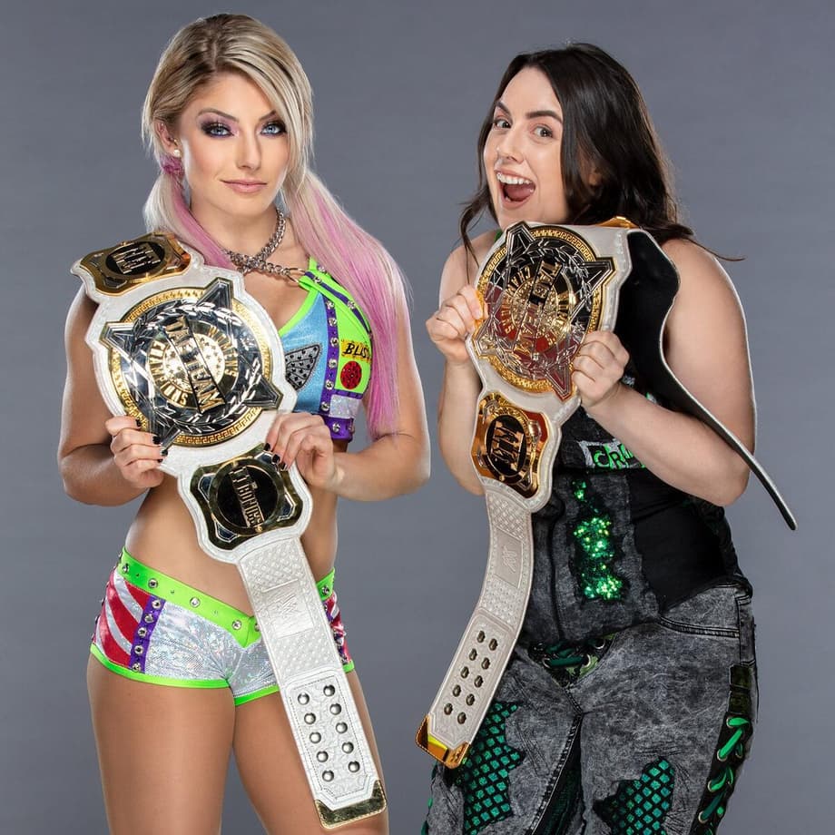 WWE Women's Tag Team Champions Alexa Bliss & Nikki Cross