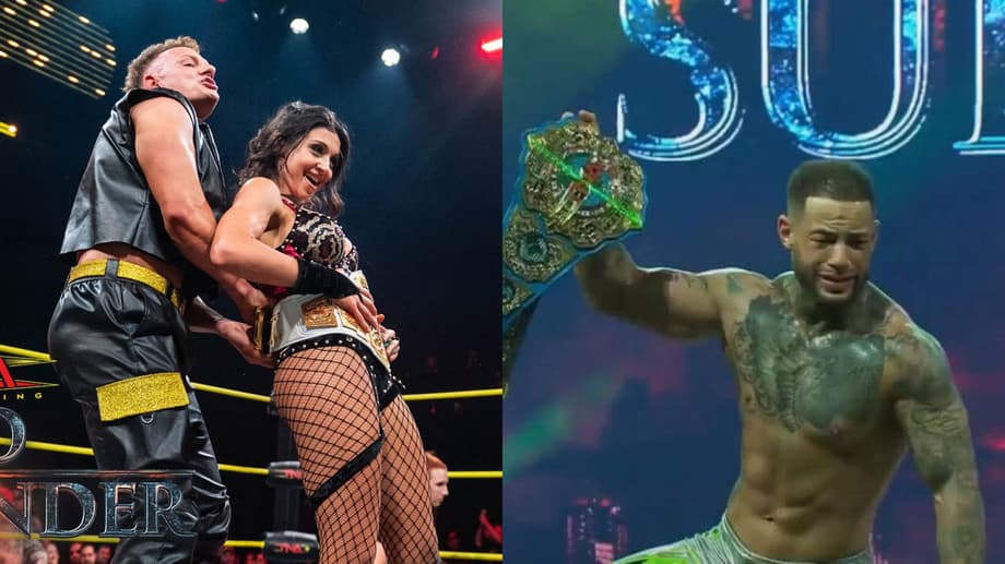 2 TNA TITLE CHANGES! Arianna Grace & Trey Miguel Both Win Belts At TNA No Surrender