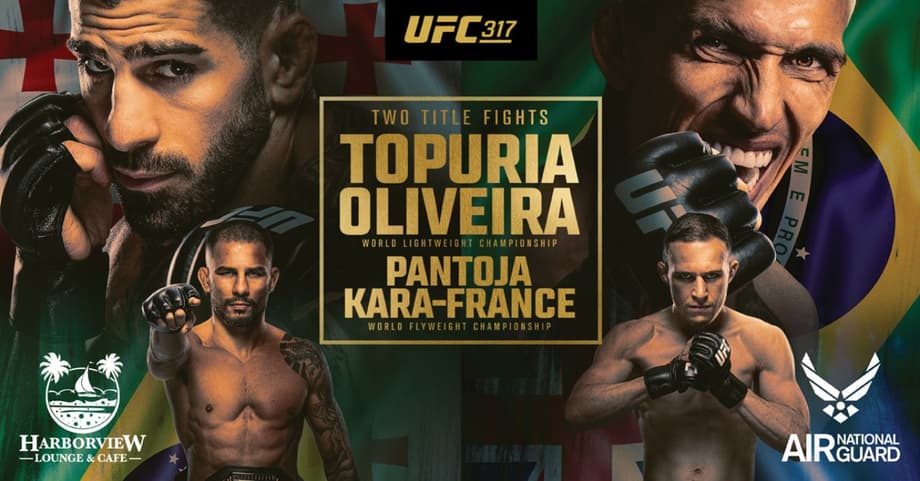 A Lightweight Title Fight Between Charles Oliveira And Ilia Topuria Has Been Confirmed For UFC 317
