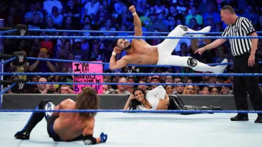 A Mixed Tag Team Match Involving Andrade 'Cien' Almas And Zelina Vega Is Possible For WWE SUMMERSLAM
