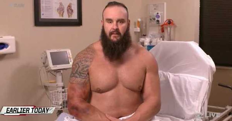 A Pre-Surgery Braun Strowman Sends A Message To His Attackers On RAW; May Not Be Cleared For TLC