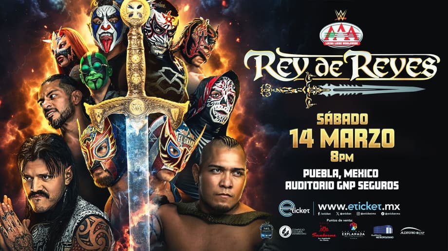 AAA Rey de Reyes 2026 Week 1 Results: Dominik Mysterio vs El HIjo del Vikingo & More
