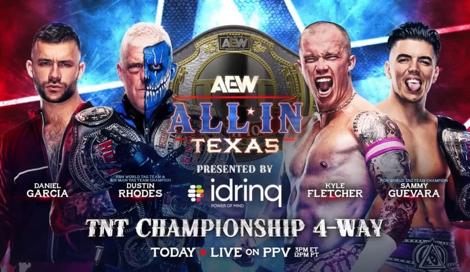 Adam Cole Vacates TNT Championship, New Champ Crowned At AEW All In 2025
