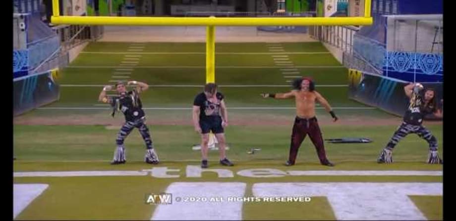 Adam Page And The Young Bucks Return On AEW DYNAMITE For A Stadium Stampede Match Preview