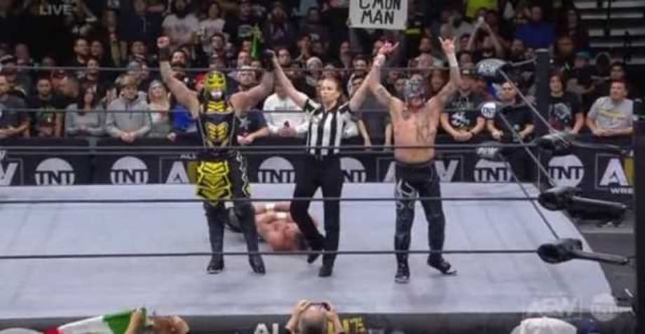 Adam Page & Kenny Omega Are Set  To Defend The AEW World Tag Team Titles Against The Lucha Brothers