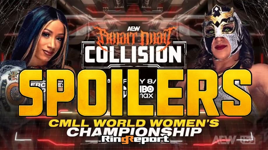 AEW Collision Fright Night SPOILERS - Results From 10/29 For Saturday 11/1
