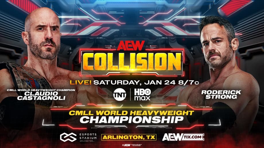 AEW COLLISION SPOILERS For Saturday (1/24), Lineup For Next Week's Dynamite