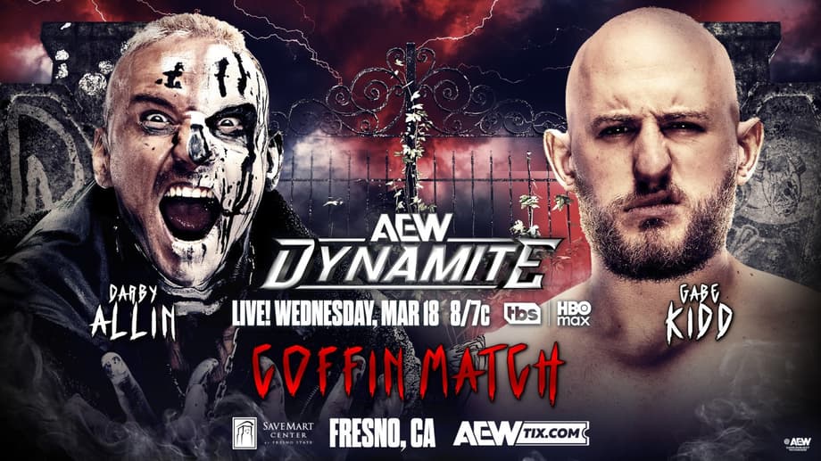 AEW DYNAMITE Results: March 18, 2026 - Coffin Match, No Holds Barred, Revolution Fallout & More
