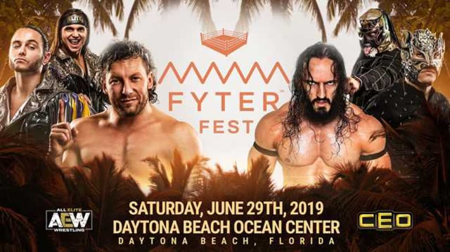 AEW Has Announced A Huge Six-Man Tag Team Match-Up With Kenny Omega & The Young Bucks At FYTER FEST